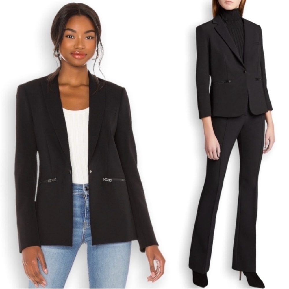 Veronica Beard Scuba Dickey Blazer size 00 - Picture 2 of 16